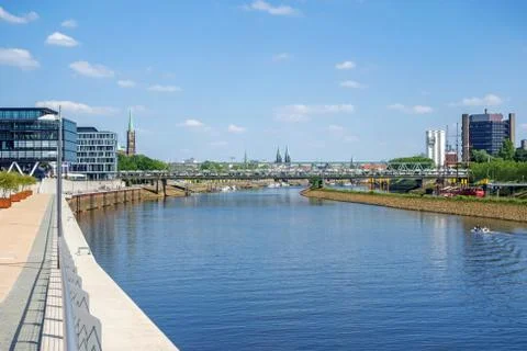Bremen Cityscape Stock Photos