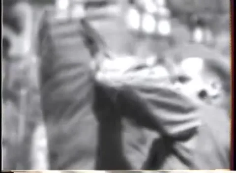 BREMEN, GERMANY - 1945: Troops Return Home — Boarding a stake-body truck Stock Footage 342819383