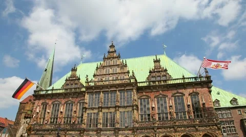 Bremen, Germany Stock Footage 8579406