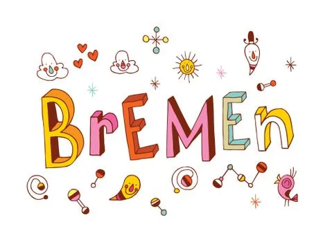 Bremen Illustrazione stock