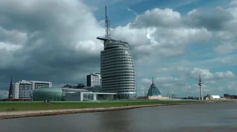 Bremerhaven, Germany (Time laps) Stock Footage 1028207