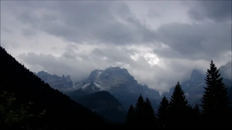 Brenta group in Dolomites Stock Footage 57317838