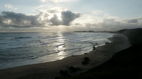 Brenton Knysna Beach Video stock 48596236