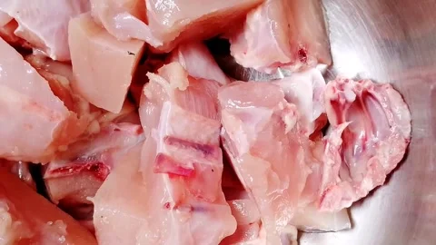 Bresse chicken meat is the most testier in the world Stock Footage 277496964