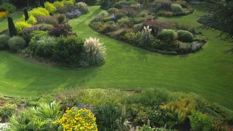 Bressingham Gardens Stock Footage 109400787