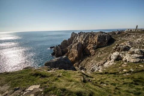 Bretagne mer Stock Photos
