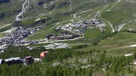 Breuil Cervinia Stock Footage 91594837