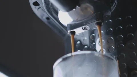 BREW Espresso Coffee Realtime 库存影片 154211622