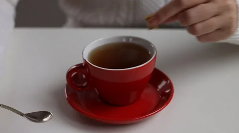 BREW tea for breakfast Stock Footage 59827834