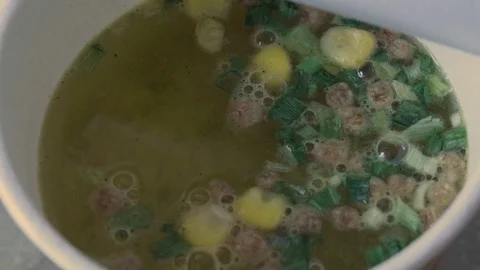 Brewed fast food. Stock Footage 128639441