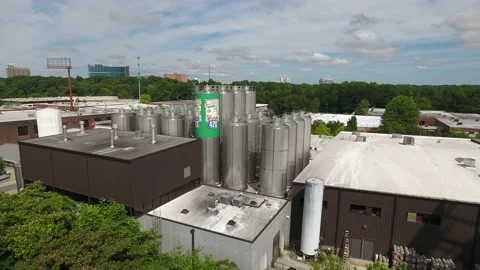Brewery Aerials 스톡 동영상 133386586