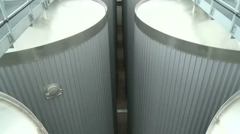 Brewery Silo Stock Footage 12766623