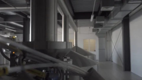 Brewery tanks Stock Footage 106596589
