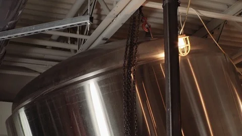 A Brewery Under Construction Stock Footage 87481139