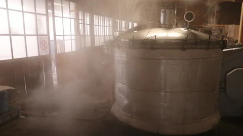 The Brewery's Cauldron Stock Footage 333191535
