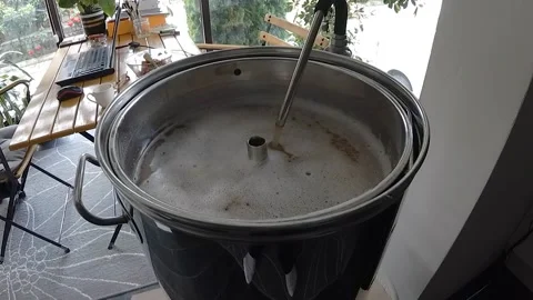 Brewing Beer at Home Stock Footage 162854060