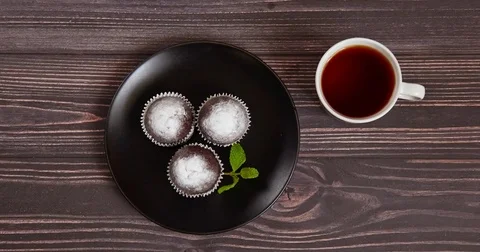 Brewing of black tea Stock Footage 73498783