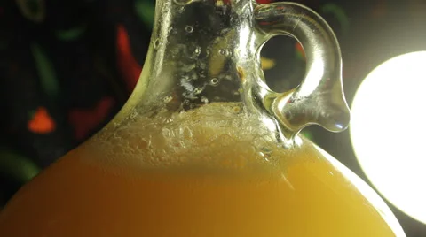 Brewing carboy Stock Footage 32346392