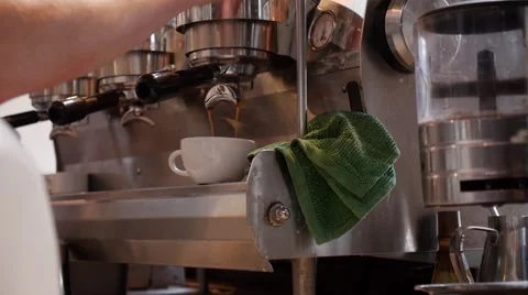 Brewing coffee Stock Footage 48750664