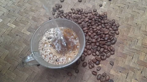 Brewing coffee Stock Footage 272743050