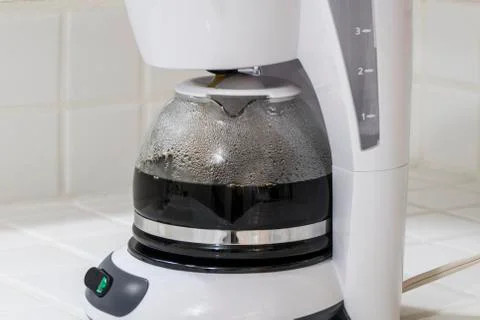 Brewing Coffee Maker Stock Photos