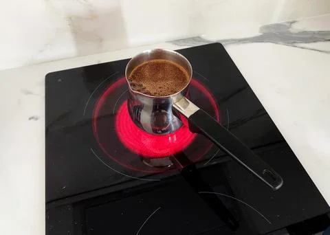 The brewing coffee Stock Photos