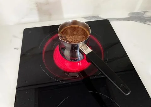 The brewing coffee Stock Photos