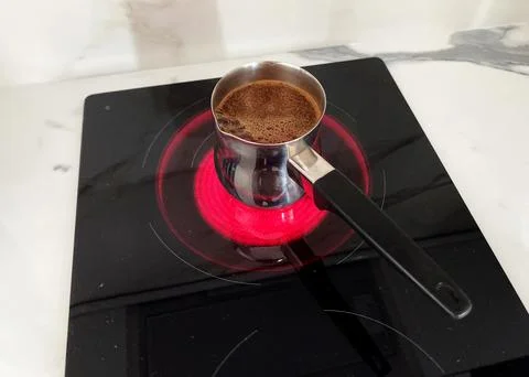 The brewing coffee Stock Photos