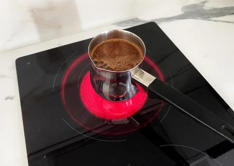 The brewing coffee Stock Photos