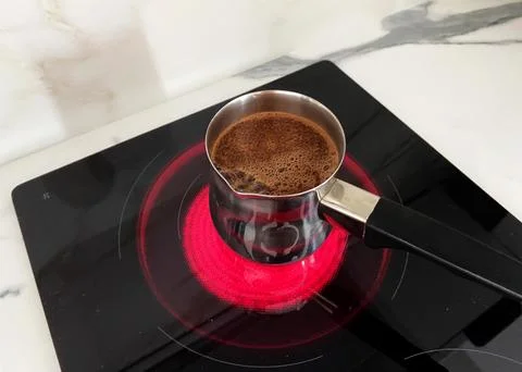 The brewing coffee Stock Photos