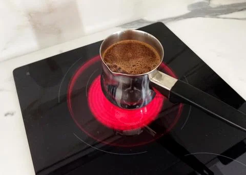 The brewing coffee Stock Photos
