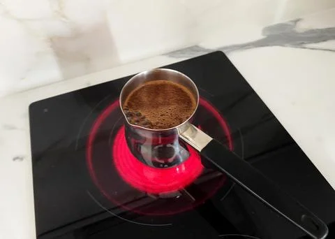 The brewing coffee Stock Photos