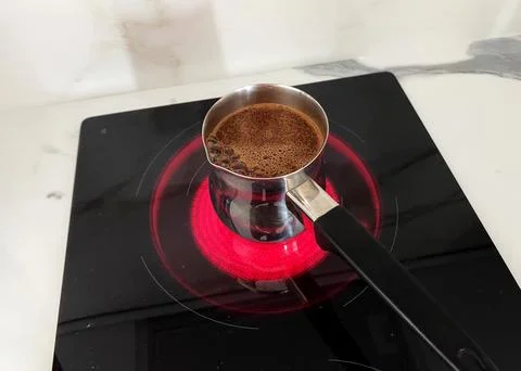 The brewing coffee Stock Photos