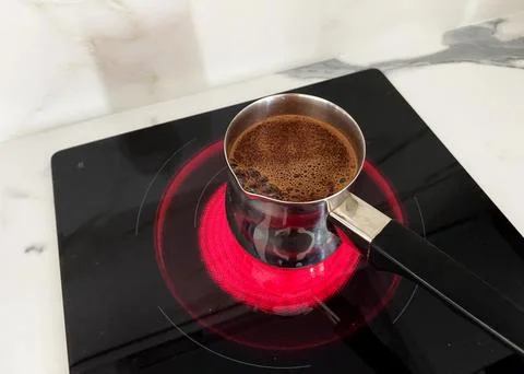 The brewing coffee Stock Photos