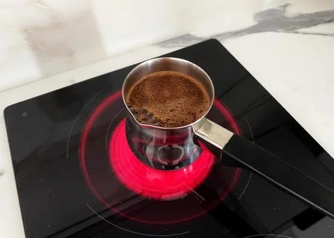 The brewing coffee Stock Photos