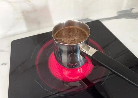 The brewing coffee Stock Photos