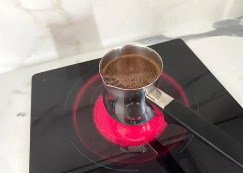 The brewing coffee Stock Photos