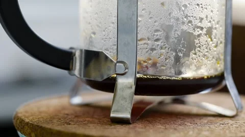 Brewing coffee with the v60 method Stock Footage 237678148