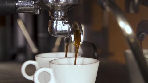 Brewing Espresso Stock Footage 79976420