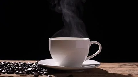 Brewing Fresh Coffee Kitchen Still Life Cozy Close-up Stock Photos