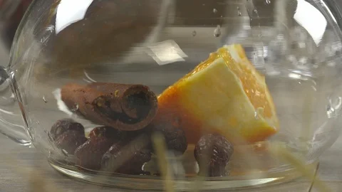 Brewing Fruit Tea Stock-Footage 98245912