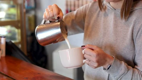 Brewing the Perfect Cup Stock Footage 318421086