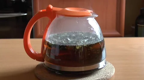Brewing tea Stock Footage 49396349