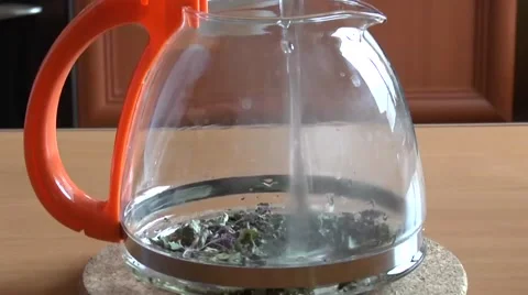 Brewing tea Stock Footage 49396364