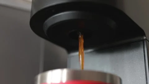 BrewingCoffee Stock Footage 260354339