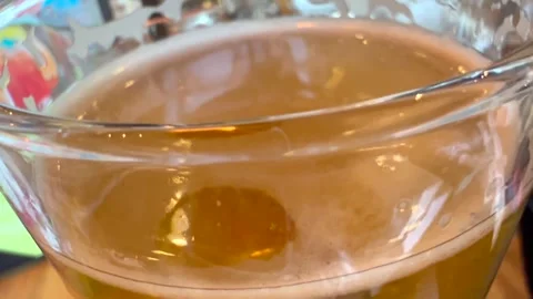 BrewShot BJ's Blonde Beer Stock Footage 276925953