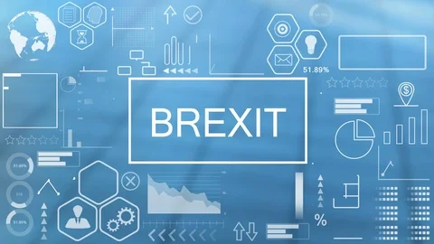 Brexit, Animated Typography Video stock 116353091