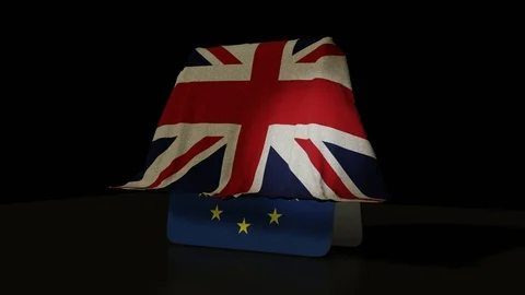 Brexit animation 31 october Stock Footage 113750577