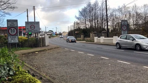 Brexit Border Stock Footage 105030390