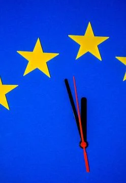 The Brexit Countdown Stock Photos